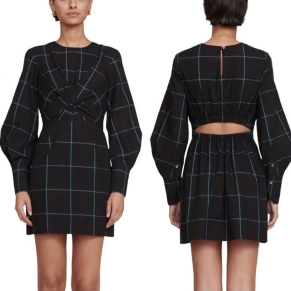 STAUD mini crosshill dress